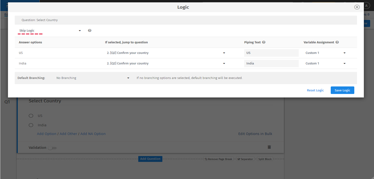 Survey Software Help Image